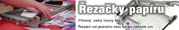 �eza�ky pap�ru - kotou�ov�, p�kov�, stohov�   