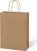 taška dárková T5 kraft 260x320x100 natur 5251228