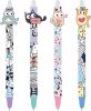 Kuličkové pero gumovací Funny Cats, 0,5, modré 6001378
