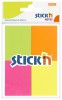 Blok lepící Stickn 40x50/4 neon, 4x50 lístků