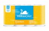 Toaletní papír Harmony Comfort 2vrst. bílý, 8 ks
