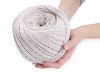 Bavlněná příze macrame 2-2,5 mm rozčesávací