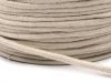 Bavlněná šňůra macrame 3 mm splétaná