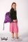 BAAGL SET 3 Skate Violet: batoh, penl a sek