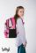 BAAGL SET 3 Skate Pink Stripes: batoh, penl, se