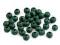 Dřevěné korálky 8 mm - 46 zelená khaki tmavá, 20 g