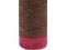 Polyesterové nitě Aspo 30 / riflové návin 30 m - 975 Chocolate Brown, 5 ks