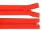 Spirálový zip No 5 délka 40 cm bundový POL - 336 oranžová neon, 1 ks