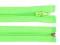 Spirálový zip No 5 délka 60 cm bundový POL - 333 zelená elektrická neon, 1 ks