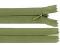 Spirálový zip skrytý No 3 délka 20 cm - 263 zelená khaki, 1 ks