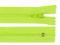 Spirálový zip No 3 délka 20 cm pinlock - 231 zelená elektrická, 1 ks