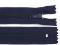 Spirálový zip No 3 délka 50 cm pinlock - 330 modrá tmavá, 1 ks