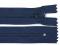 Spirálový zip No 3 délka 16 cm autolock - 330 modrá tmavá, 1 ks