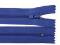 Spirálový zip No 3 délka 18 cm autolock - 340 modrá královská, 1 ks