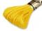 Vyšívací příze DMC Mouliné Spécial Cotton - 444 Vibrant Yellow, 1 ks