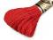 Vyšívací příze DMC Mouliné Spécial Cotton - 817 rosso, 1 ks