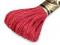 Vyšívací příze DMC Mouliné Spécial Cotton - 3831 Aurora Red, 1 ks