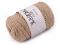 Pletací příze Twisted Macrame 500 g rozčesávací - 6 (768) hnědá světlá, 1 ks