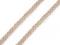 Oděvní šňůra / bavlněná příze / knot 5 mm splétaná - 3 režná, 45 m