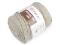 Pletací příze Macrame Rope 5 mm 500 g rozčesávací - 3 (753/201) režná světlá, 1 ks