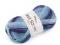 Pletací příze Best Socks samovzorovací / ponožkovka 100 g - 22 (7408) modrá jeans, 1 ks