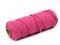 Šňůra / příze s duší 5 mm - 4 /012 pink, 10 m