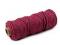 Šňůra / příze s duší 5 mm - 25 /040 fuchsia, 10 m