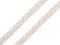 Oděvní šňůra / bavlněná příze / knot 5 mm splétaná - režná světlá, 10 m