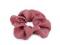 Gumička scrunchie do vlasů - 2 starorůžová, 1 ks