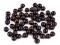 Dřevěné korálky 8 mm - 4 hnědá tmavá, 20 g