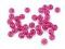 Plastové korálky kraklované 8 mm - 23 (8) pink, 30 g
