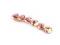 Francouzská spona do vlasů - 2 crystal rose patina AB, 1 ks