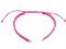 Polotovar na výrobu shamballa náramku - 2 pink, 10 ks