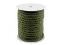 Bavlněná šňůra kroucená 8 mm macrame - 9 (613) zelená khaki, 20 m