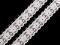 Francouzská elastická krajka šíře 24 mm - 1 Off White, 1 m