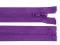 Kostěný zip No 5 délka 70 cm bundový - 170 fialová purpura, 1 ks