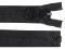 Kostěný zip extra velký No 20 délka 80 cm, 90 cm - 1 (80 cm) černá, 1 ks