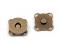 Magnetické zapínání k přišití 14 mm - 3 staromosaz, 20 sada
