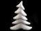 Stromeček 16x20 cm polysteren - bílá, 1 ks