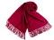 Šátek / šála typu pashmina s třásněmi 65x180 cm - 24 červená tmavá, 1 ks