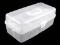 Velký plastový box / kufřík rozkládací - transparent off white, 1 ks