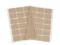 Suchý zip samolepicí obdélníčky 25x32 mm - 7 béžová světlá, 1 karta