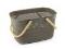 Plastový košík 18,5x28 cm - 10 zelená khaki, 1 ks