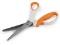Entlovací krejčovské nůžky Fiskars délka 24 cm - 2 (24 cm) oranžová bílá, 1 ks
