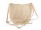 Kabelka crossbody 23x30 cm - 1 přírodní sv., 1 ks