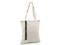 Textilní taška / crossbody bavlněná 33x38 cm - 1 režná světlá, 1 ks