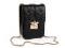 Dámská kabelka prošívaná crossbody s včelou 13x18,5 cm - 2 černá, 1 ks
