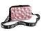 Dámská skořepinová kabelka / pouzdro crossbody s popruhem 18x11 cm - 2 pudrová metalic, 1 ks