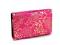 Dámská peněženka metalické růže 10x15 cm - 3 pink zlatá, 1 ks