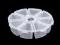 Plastový box / zásobník 10 cm - 1 transparent, 1 ks